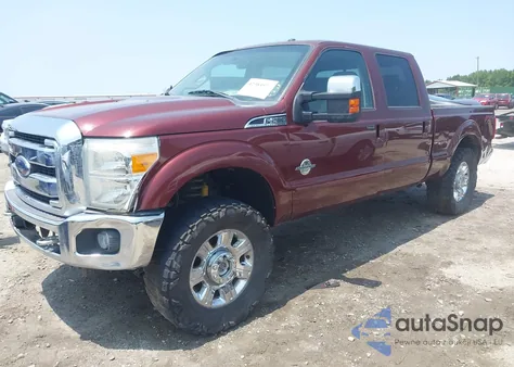2015 Ford F-250 Lariat from USA, damaged, VIN 1FT7W2BT1FEC30089